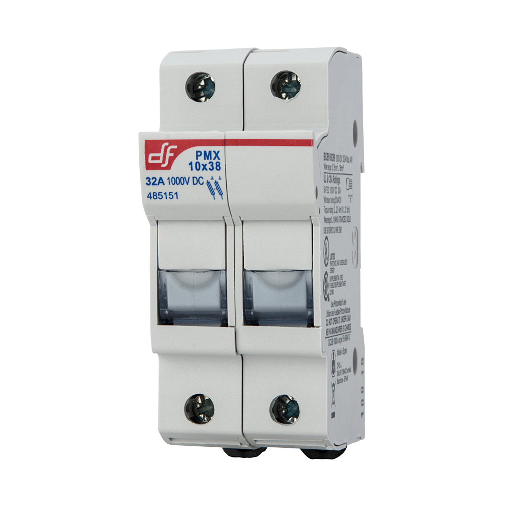 1000V / 32Amp Double DIN fuse holder