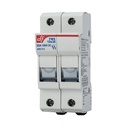 1000V / 32Amp Double DIN fuse holder