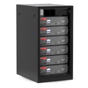 PowerPlus Energy T Rack Series 6 x 3RU Battery Cabinet IP21 Indoor Rack Mounted Cabinet