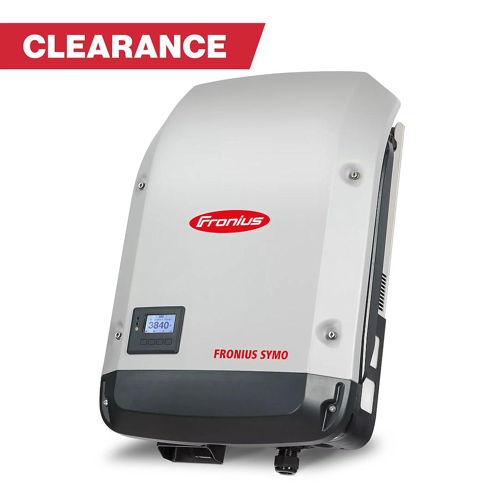 [Symo 5.0-3-M] CLEARANCE Fronius Symo 5.0-3-M 5kW Three Phase Inverter (2 MPPT) CEC Expiry 17/11/2026