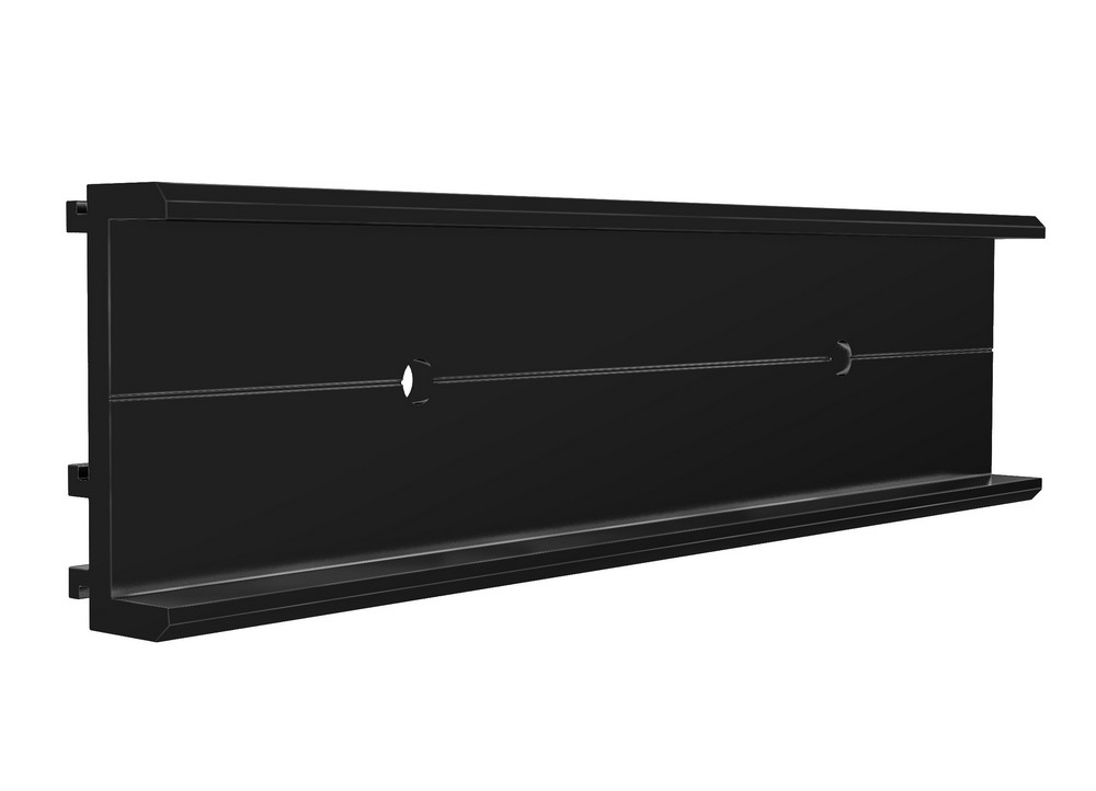 [ER-SP-ECO/BA] Clenergy PV-ezRack Splice for ECO & TUNNAL Rail, Black Anodized