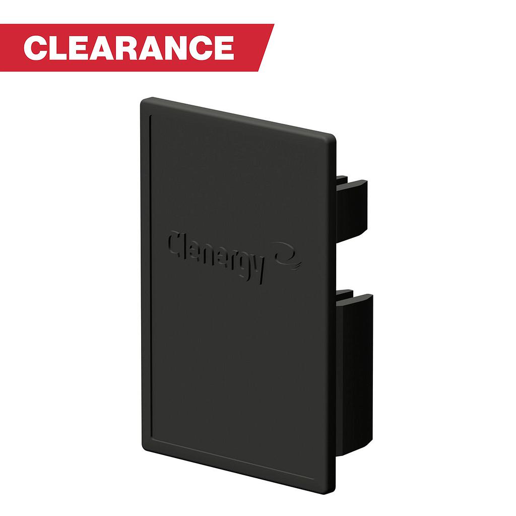 [CAP-ECO/PA/B] CLEARANCE Clenergy Black Cap for Eco Rail - BLACK