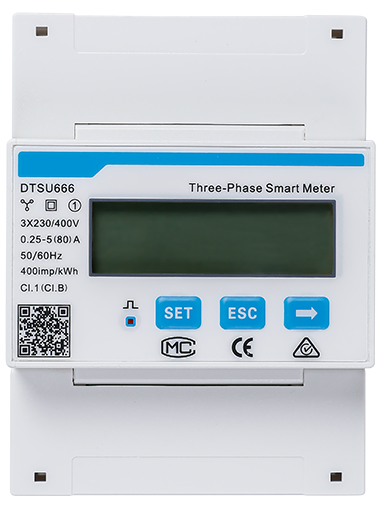 [DTSU666] Sungrow Three Phase 80A Whole Current / Direct Connect Energy Meter