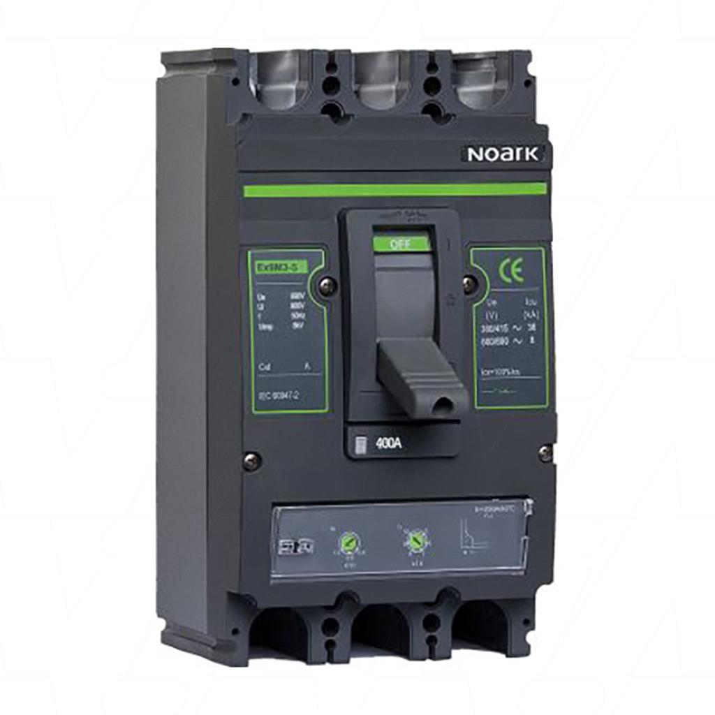 [N26027] Noark 400A EX9MD3B DC Moulded Case Circuit Breaker MCCB 3 Pole 25kA (852724)