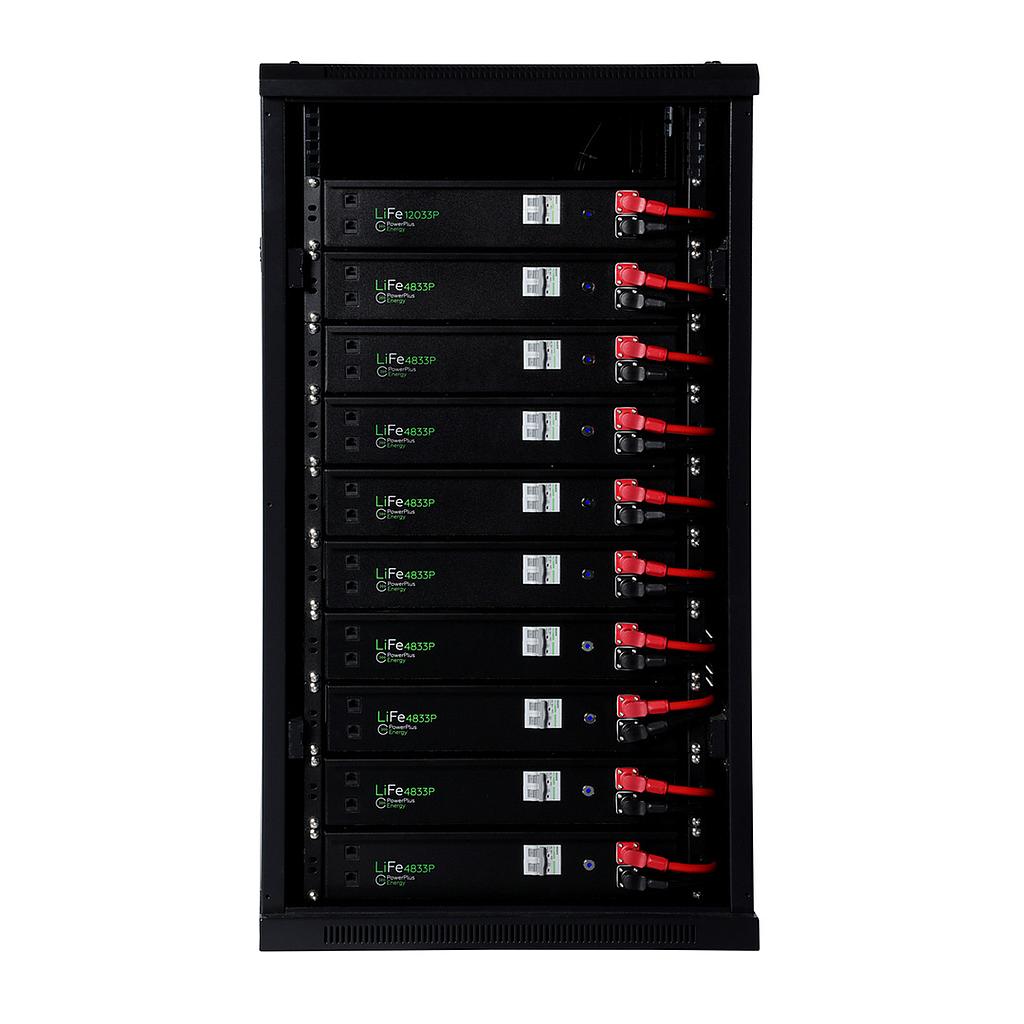 [PIR10C] PowerPlus Energy 10 x 2RU Battery Cabinet IP21 Indoor Rack Mounted Cabinet