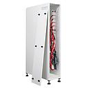 PowerPlus Energy 9 x 2RU Battery Cabinet With 250A DC Circuit Breaker IP54 Indoor / Outdoor Floor Mounted Cabinet