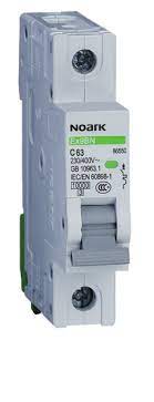 [N86294] Noark Ex9B 50A SINGLE POLE 6KA AC CIRCUIT BREAKER MCB C CURVE