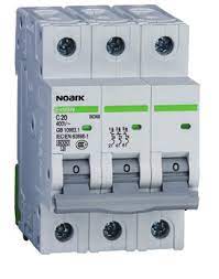 [N86321] Noark Ex9B 63A THREE POLE 6KA AC CIRCUIT BREAKER MCB C CURVE
