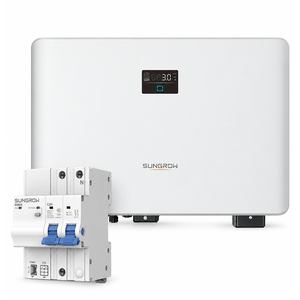 [SH6.0RS-ADA] Sungrow SH RS Series 6kW Single Phase Hybrid inverter (2 MPPT) With EnergyBridge 