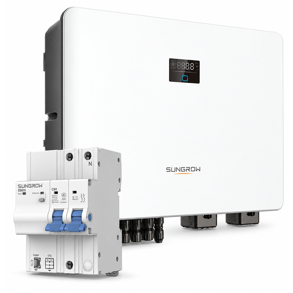 [SH10RS] Sungrow SH RS Series 10kW Single Phase Hybrid Inverter (4 MPPT) With EnergyBridge 