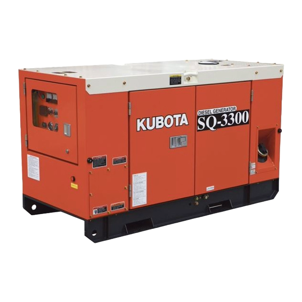 [SQ-3300B-AU-B] Kubota SQ-3300B-AU-B 33kVA (26.4kW) Three Phase Diesel Generator