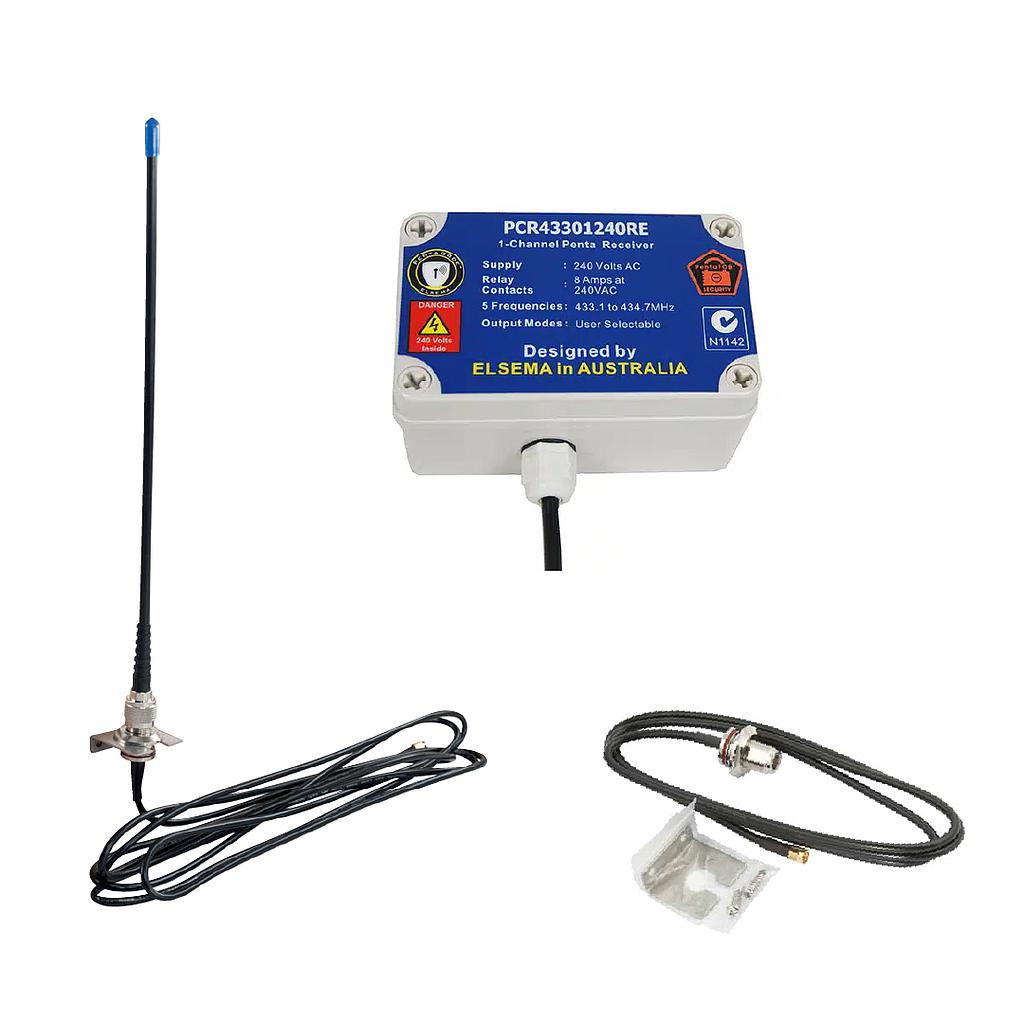 Elsema 433Mhz Remote Contactor Tripping Additional Receiver Kit (For Additional Remote Locations)