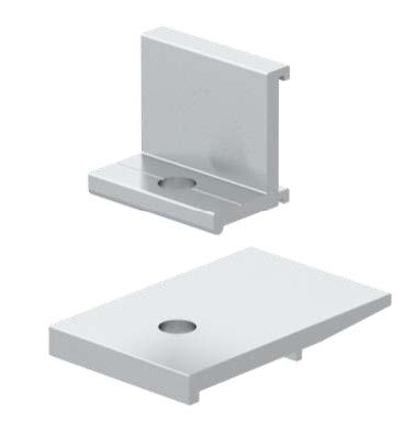 [K-CRC/PT] Clenergy PV-ezRack SolarRoof, Cross Connector Clamp and Plate Kit