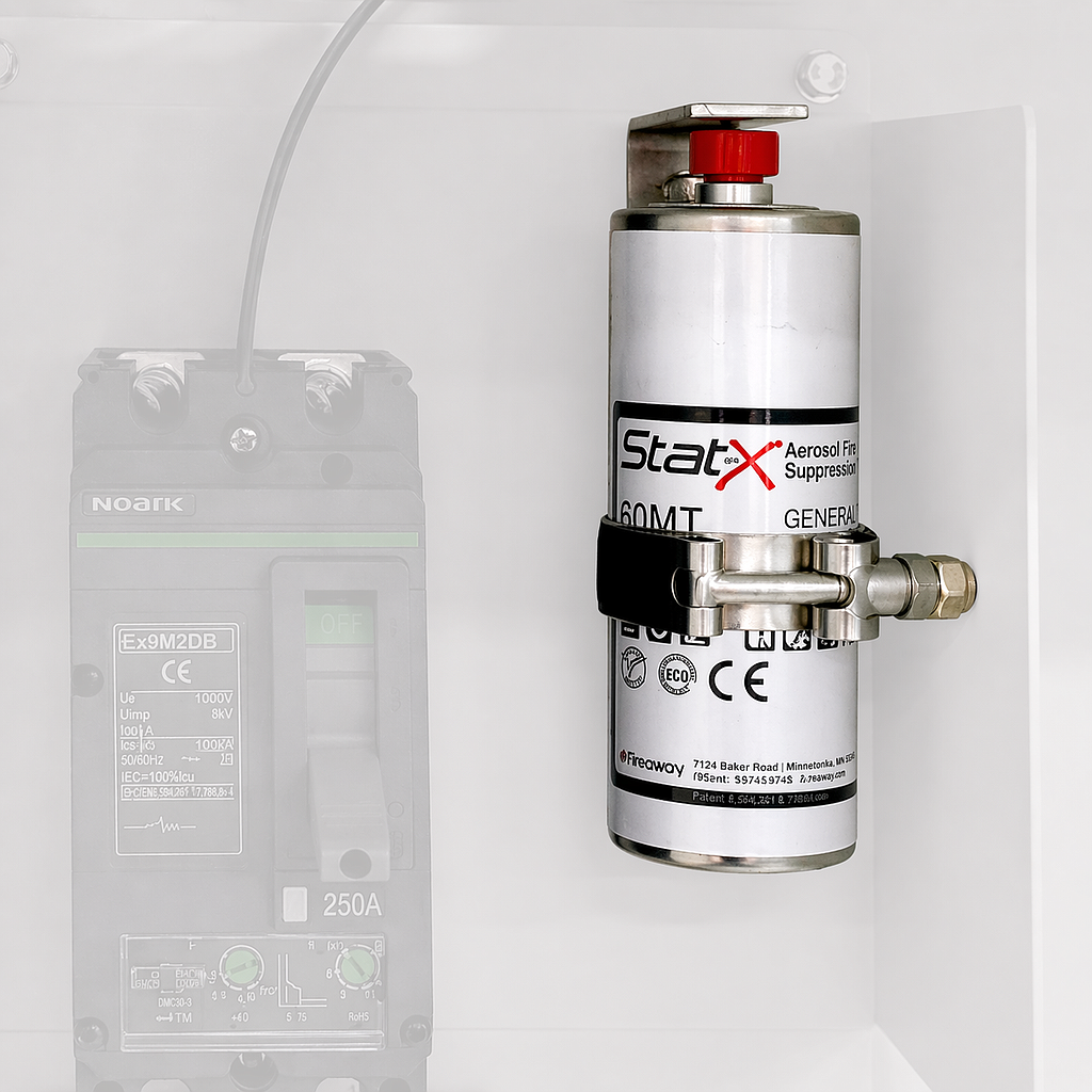 [R-100-FSS60] PowerPlus Energy PEF8 Fire Suppression Kit